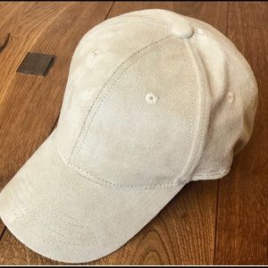 Beige ball cap